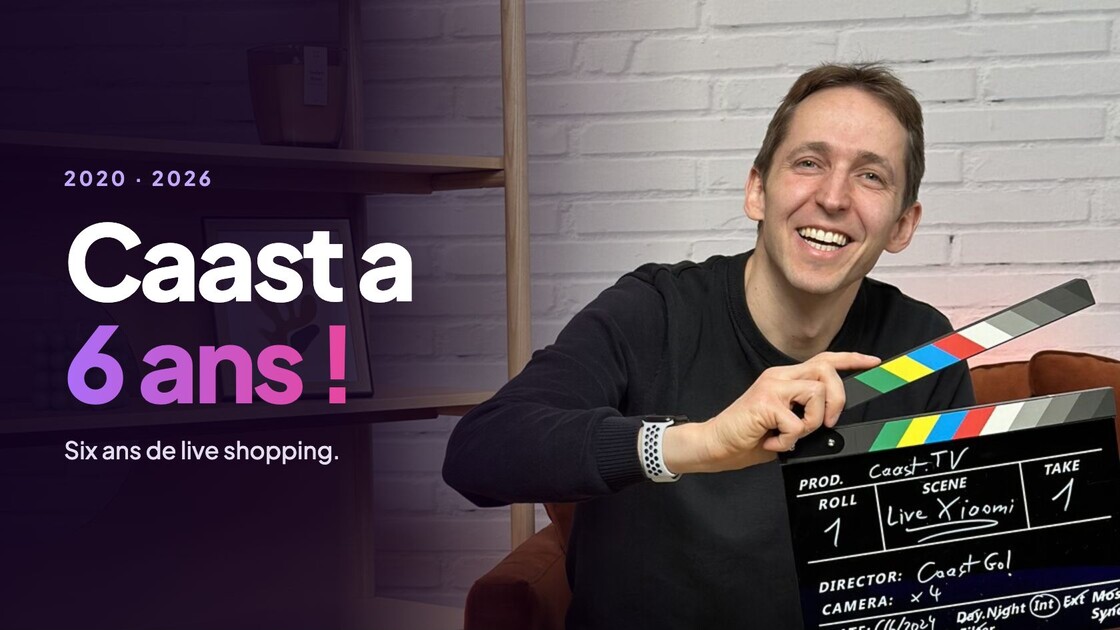 Caast a 6 ans ! Antoine Leclercq, clap en main, au studio